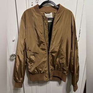Cotton On Men’s Gold Bomber Jacket